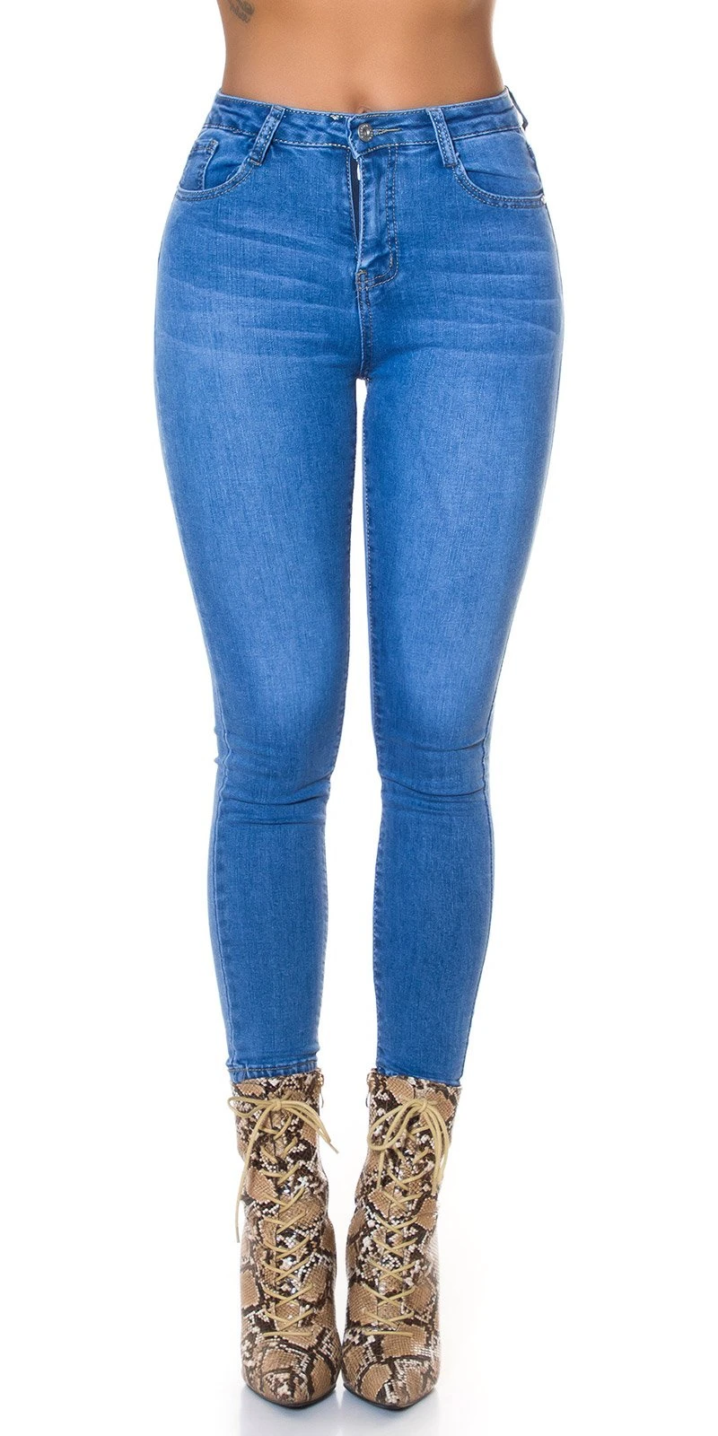 Klassiche High Waist Skinny Jeans