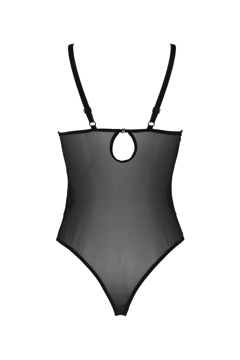 Transparenter Damenbody PA596642 aus feinem Netz von Passion