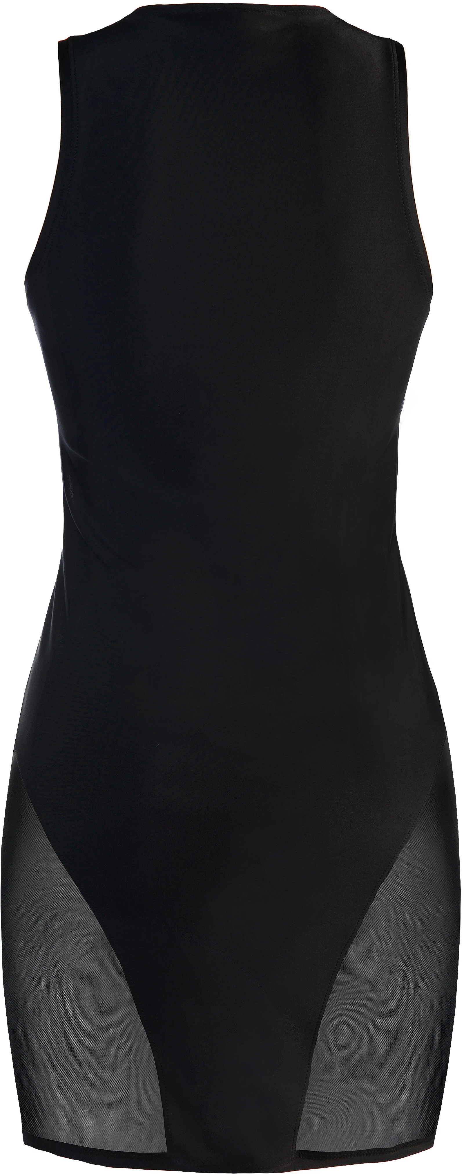 Axami Minikleid mit Tüll-Einsätzen und Cutouts