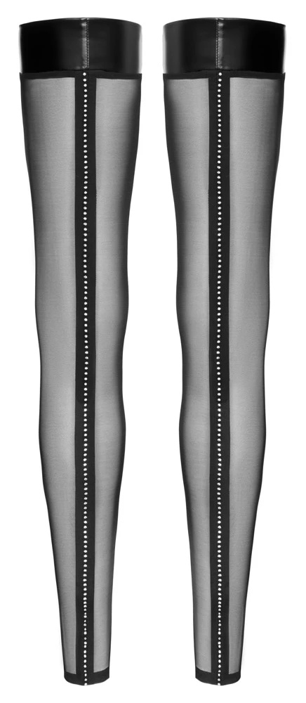 Noir Overknees S