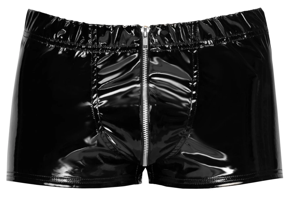 Klassische Pants von Black Level komplett im schwarzen Lackglanz. Leicht elastisch für hautnahen und hohen Tragekomfort.