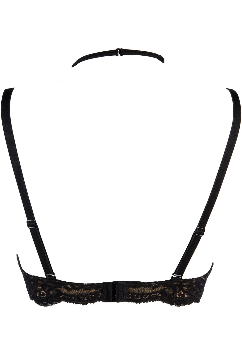 Axami Neckholder Bügel BH mit zarter Blütenspitze und gepolsterten Cups Axami Neckholder Bügel BH mit zarter Blütenspitze und gepolsterten Cups