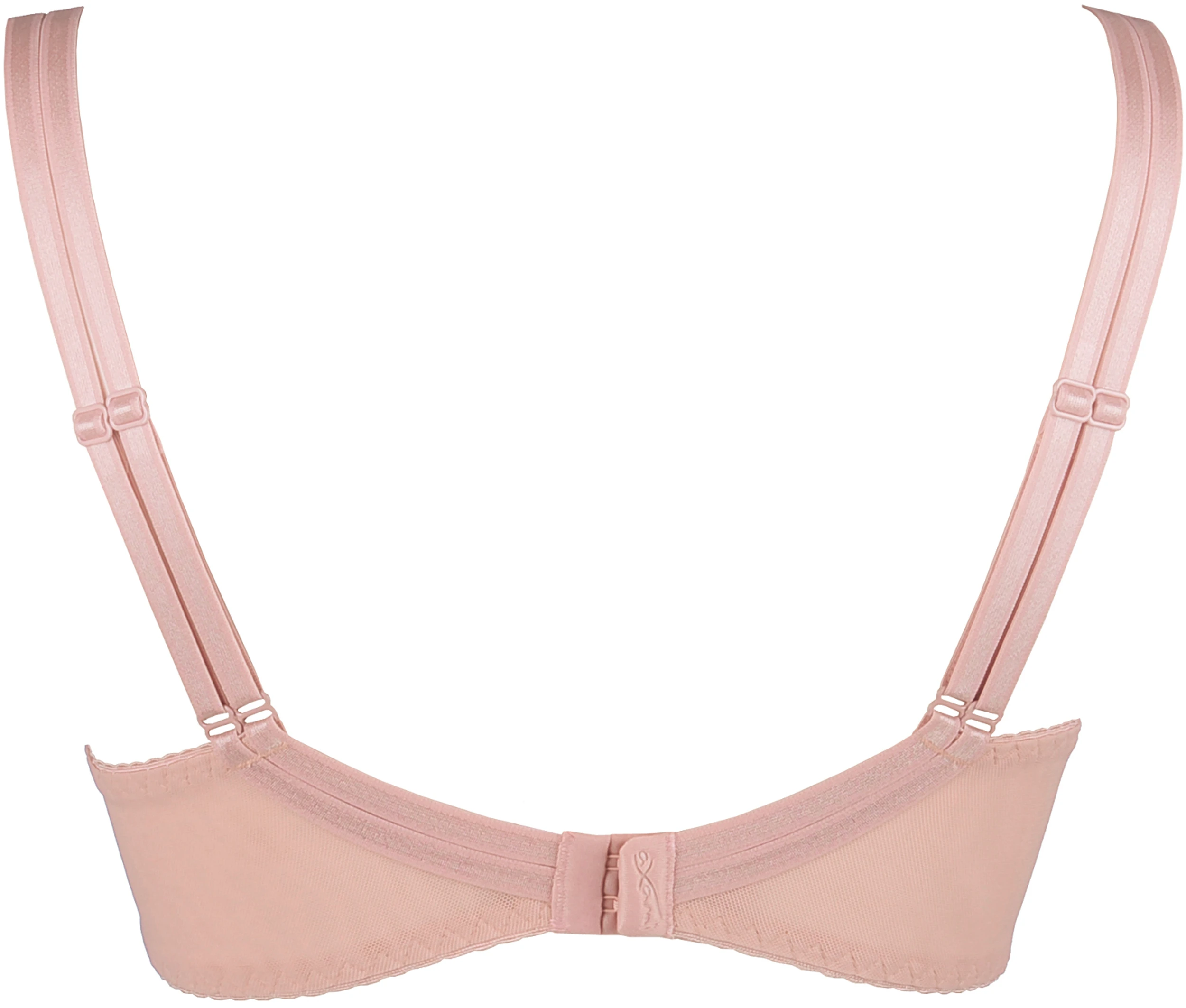 Axami zarter rosaner Balconette BH mit goldener Verzierung Axami zarter rosaner Balconette BH mit goldener Verzierung