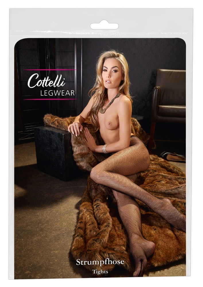 Cottelli Klassische Nahtlose Netzstrumpfhose: Das Must-Have für Vielseitiges Styling