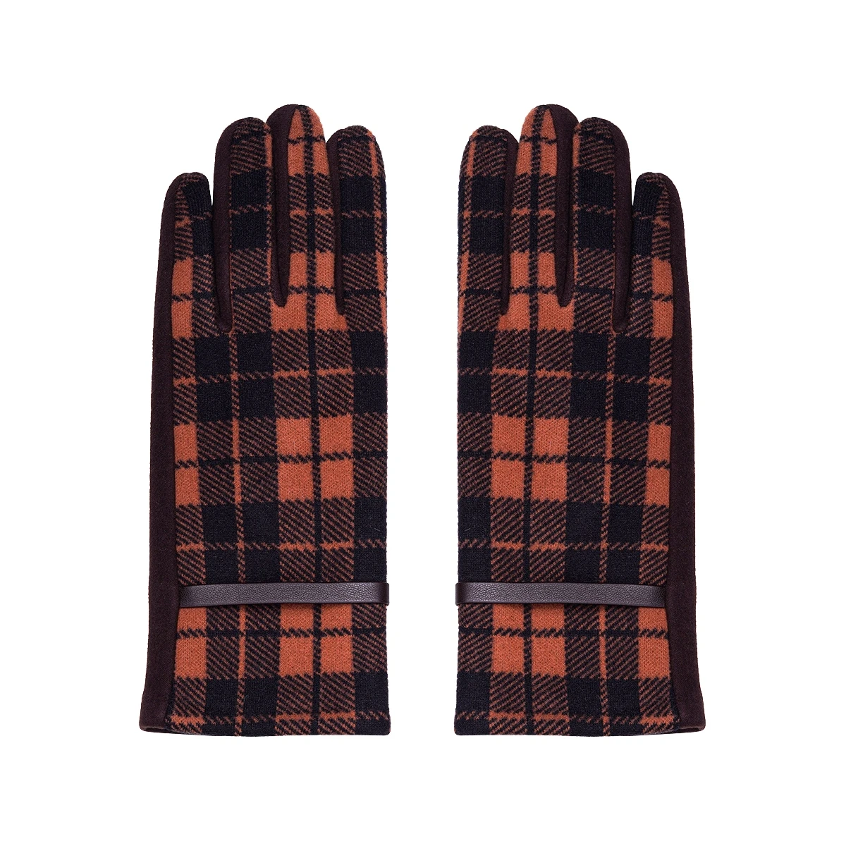 Fashion Karo Strick Handschuhe mit Touch Screene Fashion Karo Strick Handschuhe mit Touch Screene