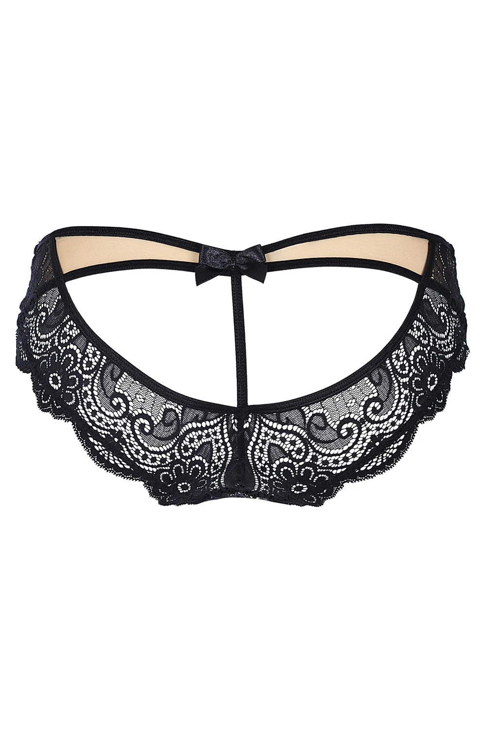 Axami sinnlicher schwarzer Spitzen Slip Axami sinnlicher schwarzer Spitzen Slip