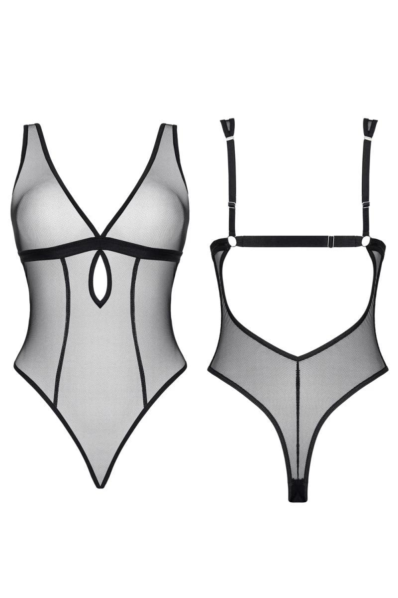 Netz Body rückenfrei LX Collection