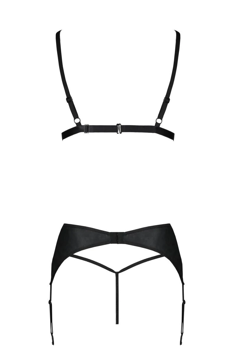 3tlg. Dessous Set bestehend aus BH, Strumpfhaltergürtel und String von Passion 3tlg. Dessous Set bestehend aus BH, Strumpfhaltergürtel und String von Passion