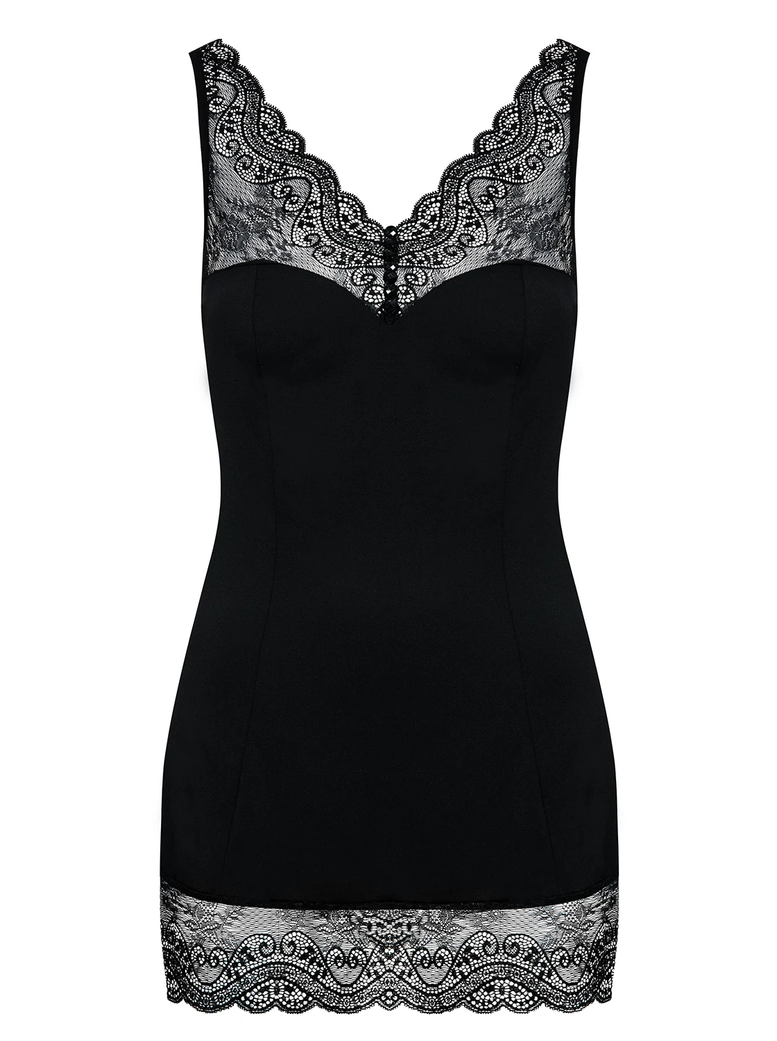 Sexy Chemise mit V-Ausschnitt von Obsessive Sexy Chemise mit V-Ausschnitt von Obsessive