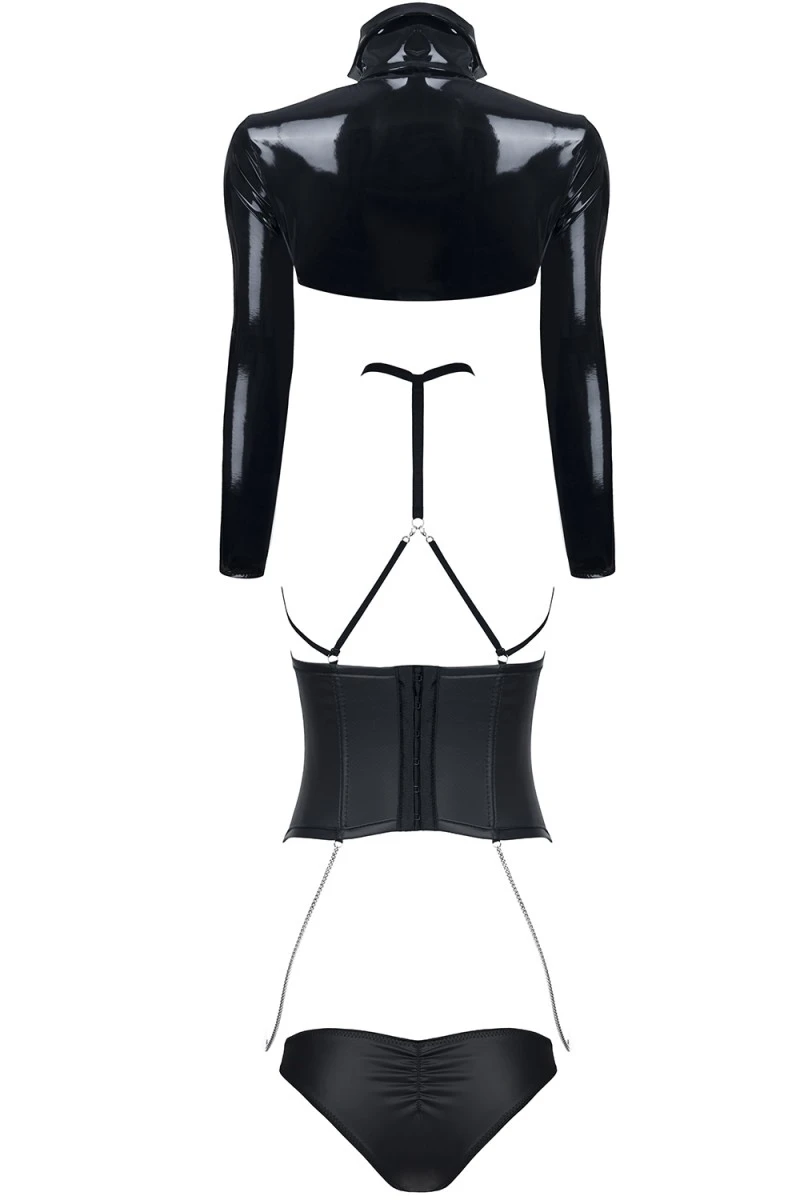 Wetlook Korsett ouvert