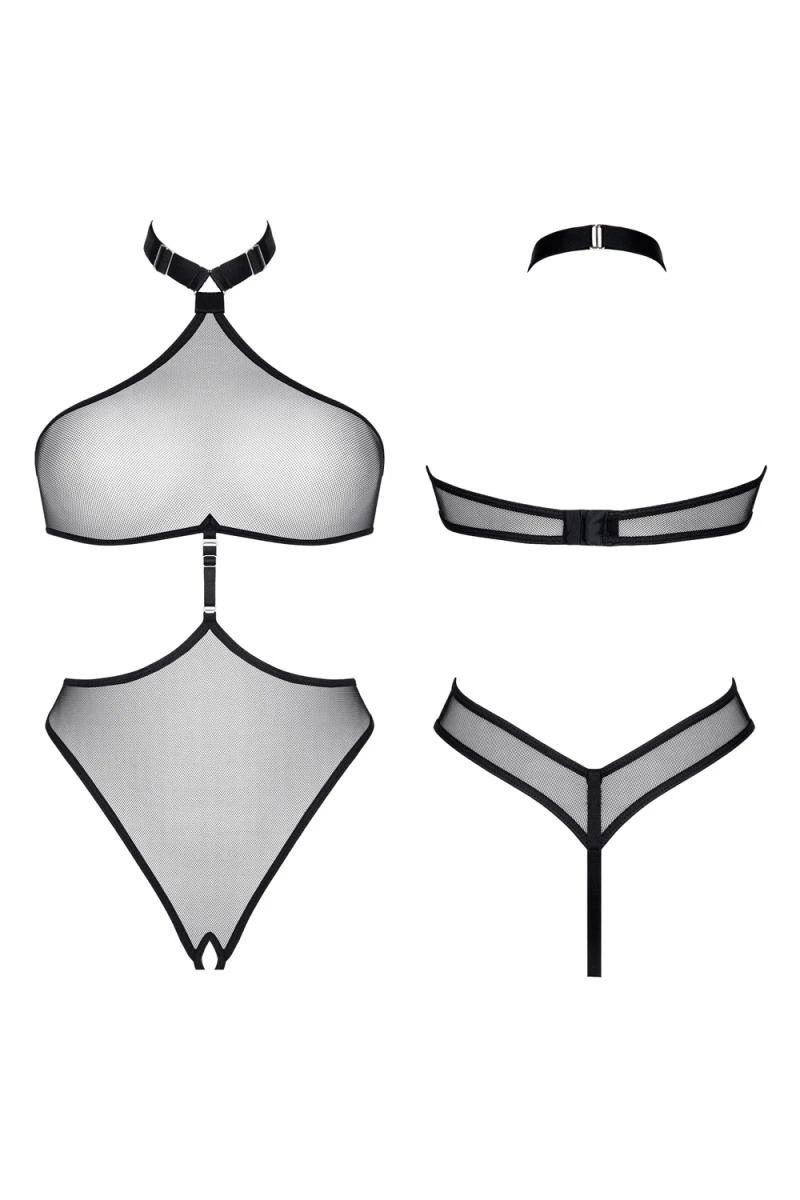 Monokini Netz Body ouvert LX Collection