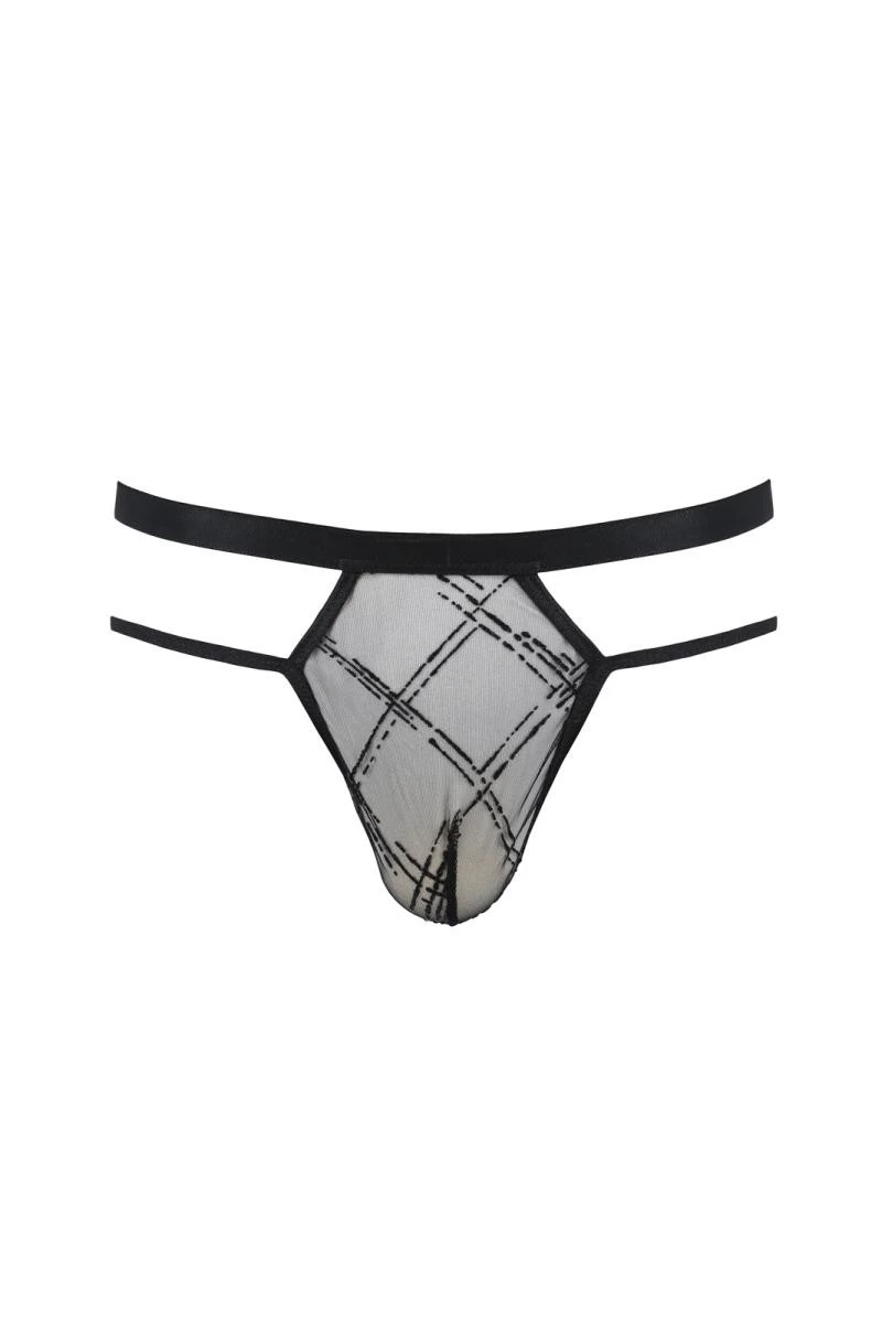 Herren String 029 transparent aus feinem Netz von Passion Menswear