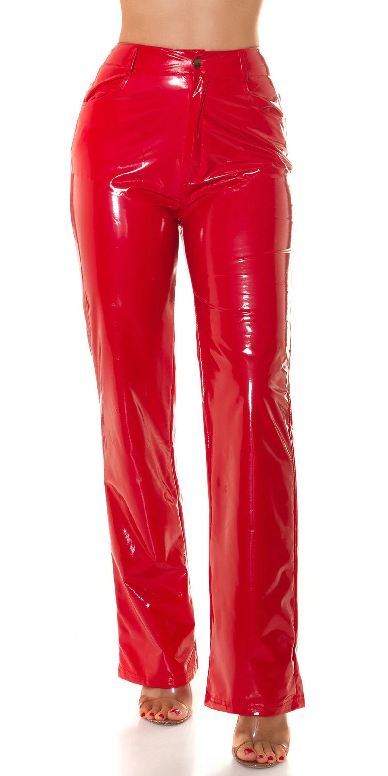 Latex Look Schlaghose Latex Look Schlaghose