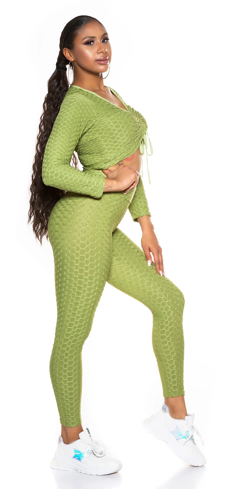 Hot Sporty Fitness Set mit Shape Struktur Hot Sporty Fitness Set mit Shape Struktur