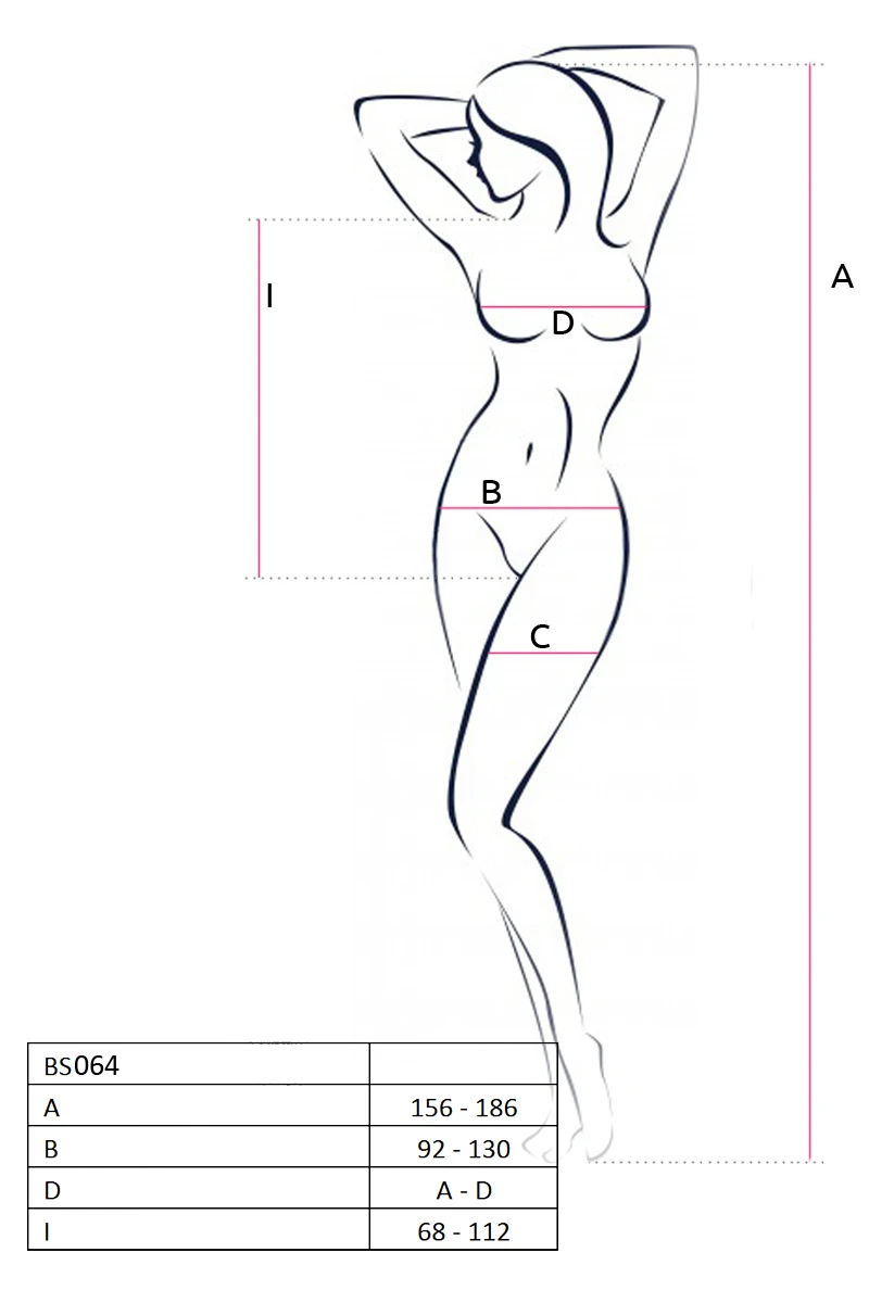 Body ouvert BS064 von Passion Erotic Line