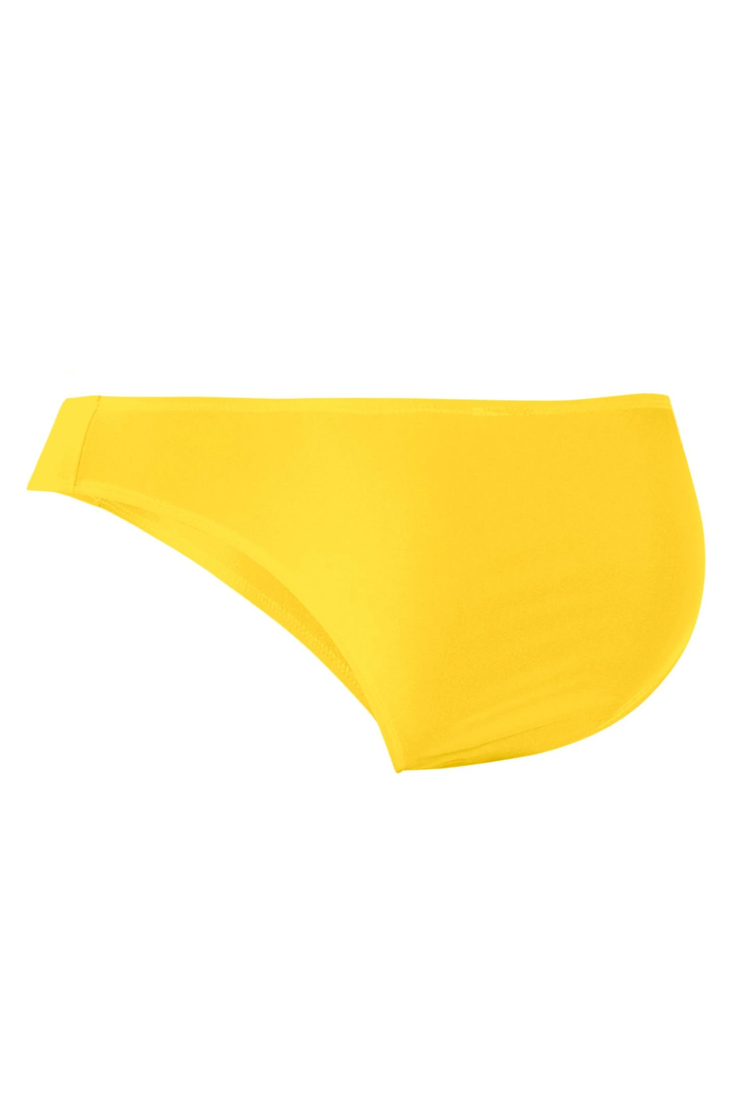 Gelber Micro Brief C4MSPX01, sportlicher Style, perfekter Sitz und maskuline Details im Signature-Look von CUT4MEN