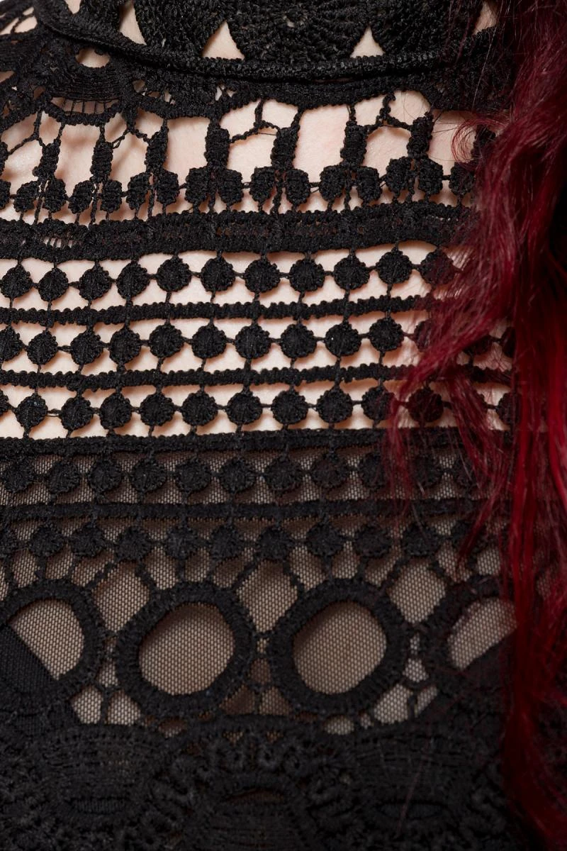 Gothic-Body aus Spitze