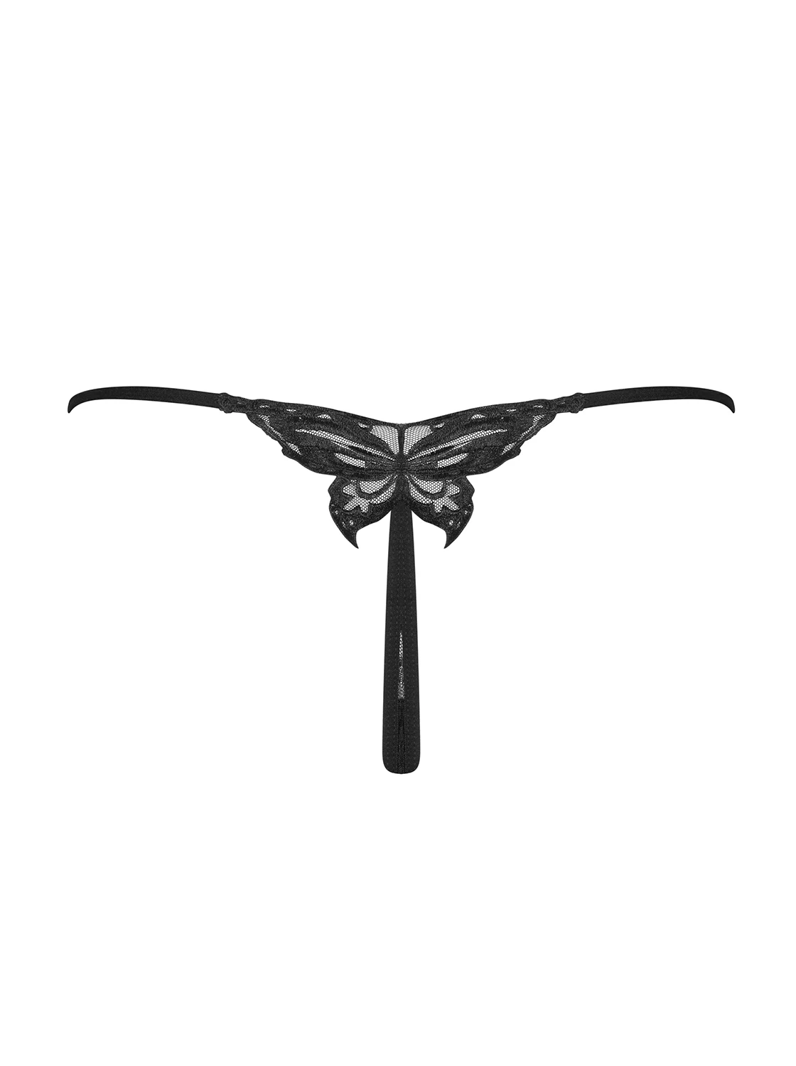 Femininer String mit floralem Muster