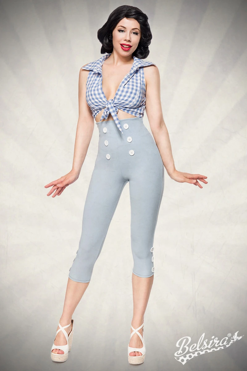 Caprihose im High Waist-Style Caprihose im High Waist-Style