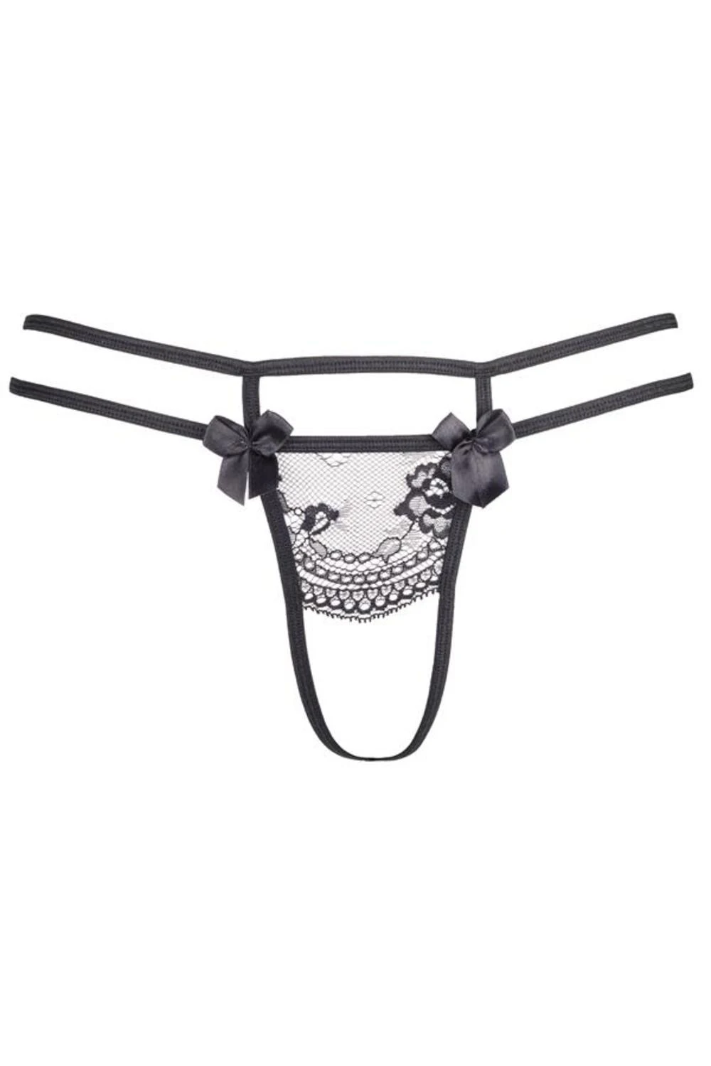 Axami Plus-Size String ouvert schwarz Axami Plus-Size String ouvert schwarz