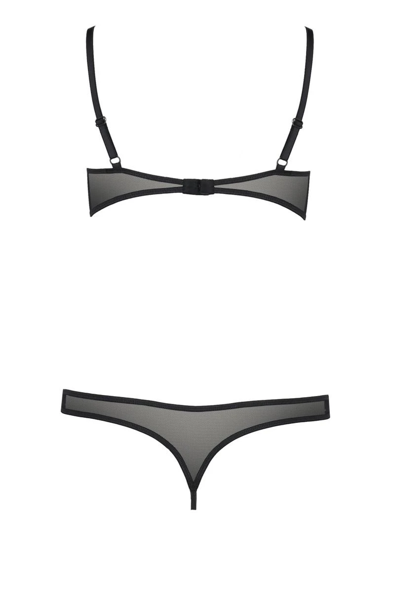 Transparenter Netz-Body ouvert von Passion Dessous