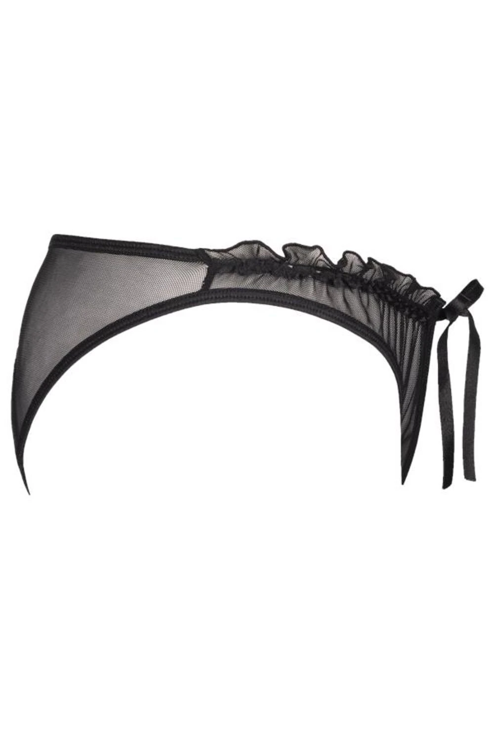 Axami Tüll Plus-Size String ouvert schwarz Axami Tüll Plus-Size String ouvert schwarz
