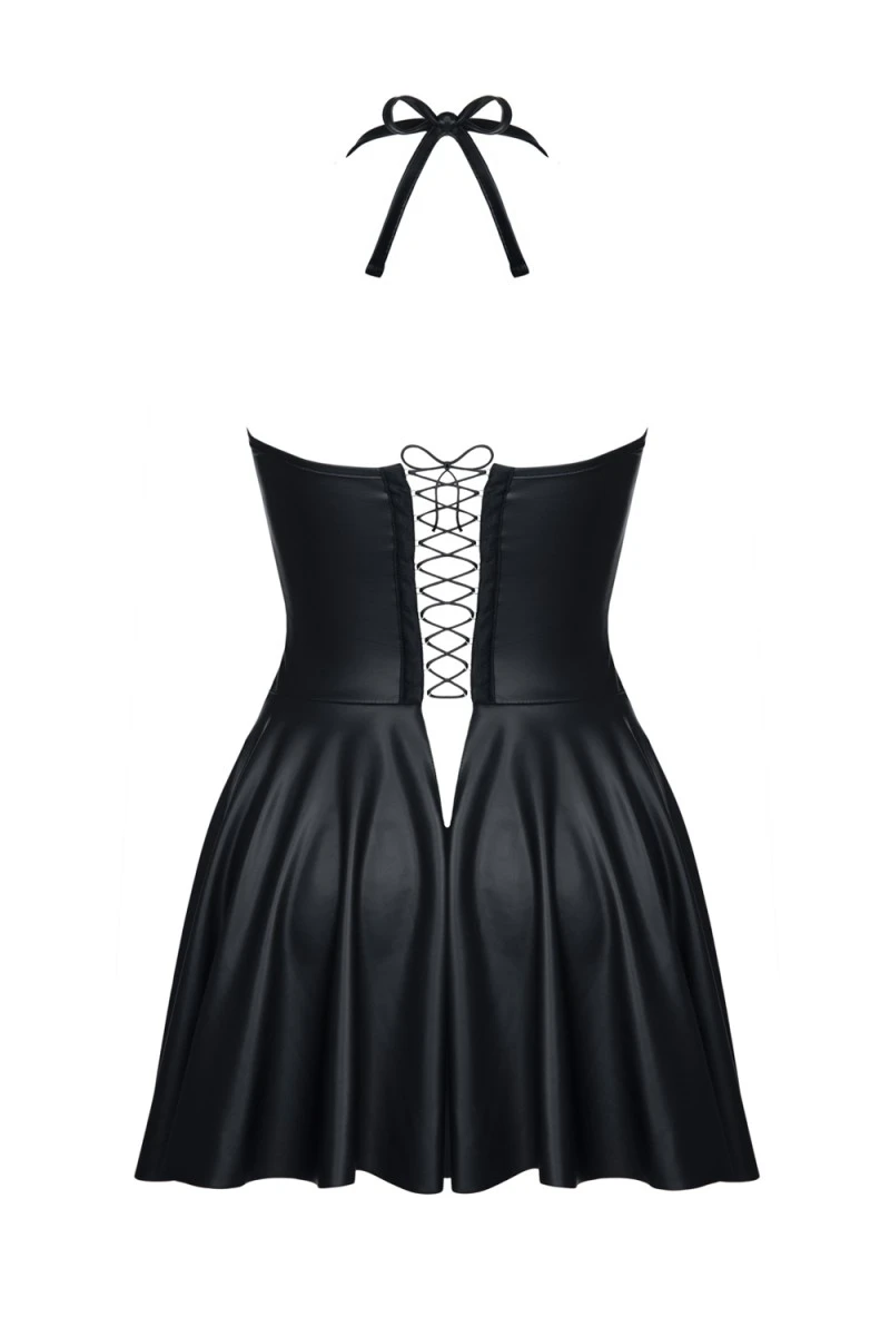 Neckolder Powerwetlook Kleid Neckolder Powerwetlook Kleid