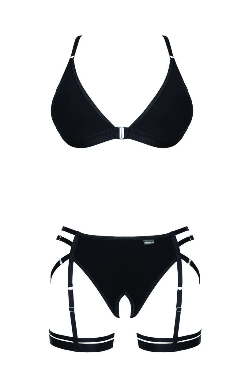 Dessous Set mit integriertem Strumpfhalter LX Collection