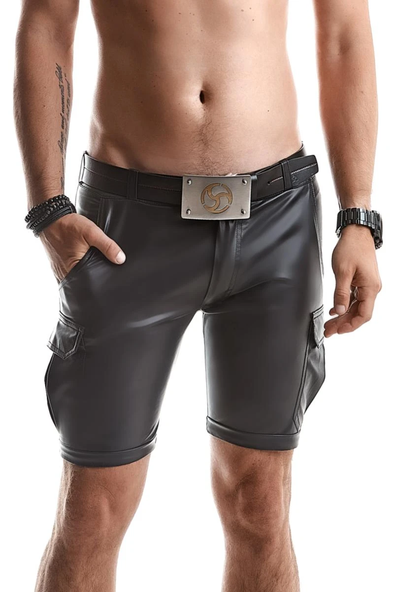 Herren Shorts Wetlook mit Taschen von Regnes Fetish Planet
