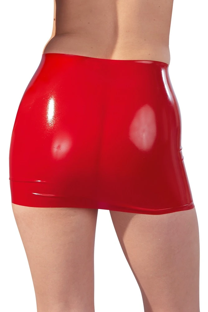 Latex-Minirock hauteng & kurvenbetont – sexy Look mit aufregender Po-Betonung, vielseitig kombinierbar