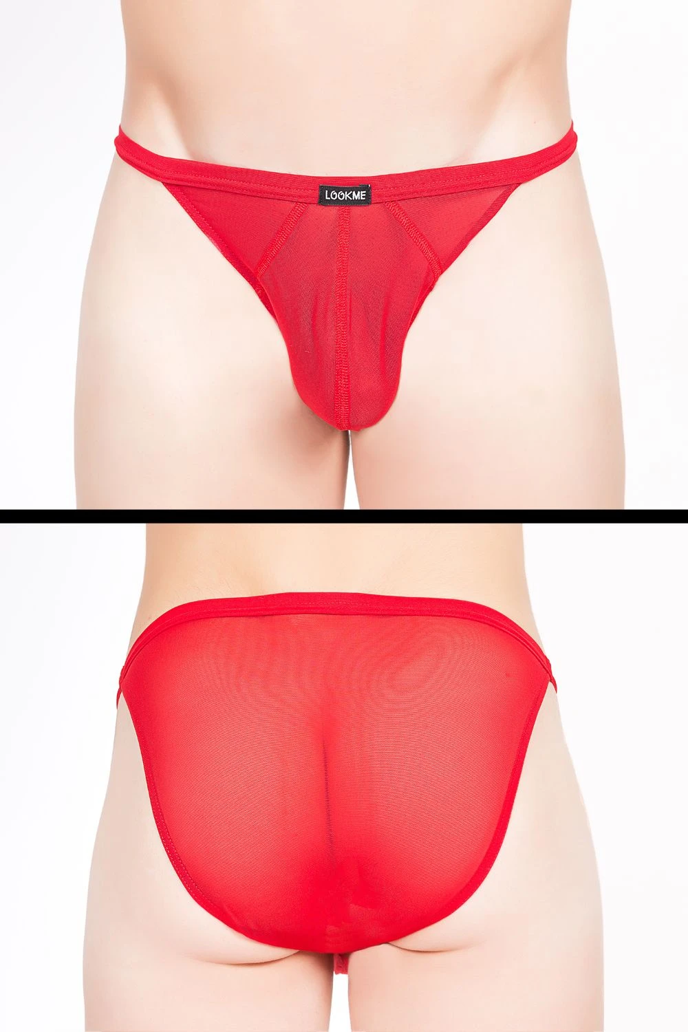 Herren transparenter Tanga-Slip 92-61 von Look Me