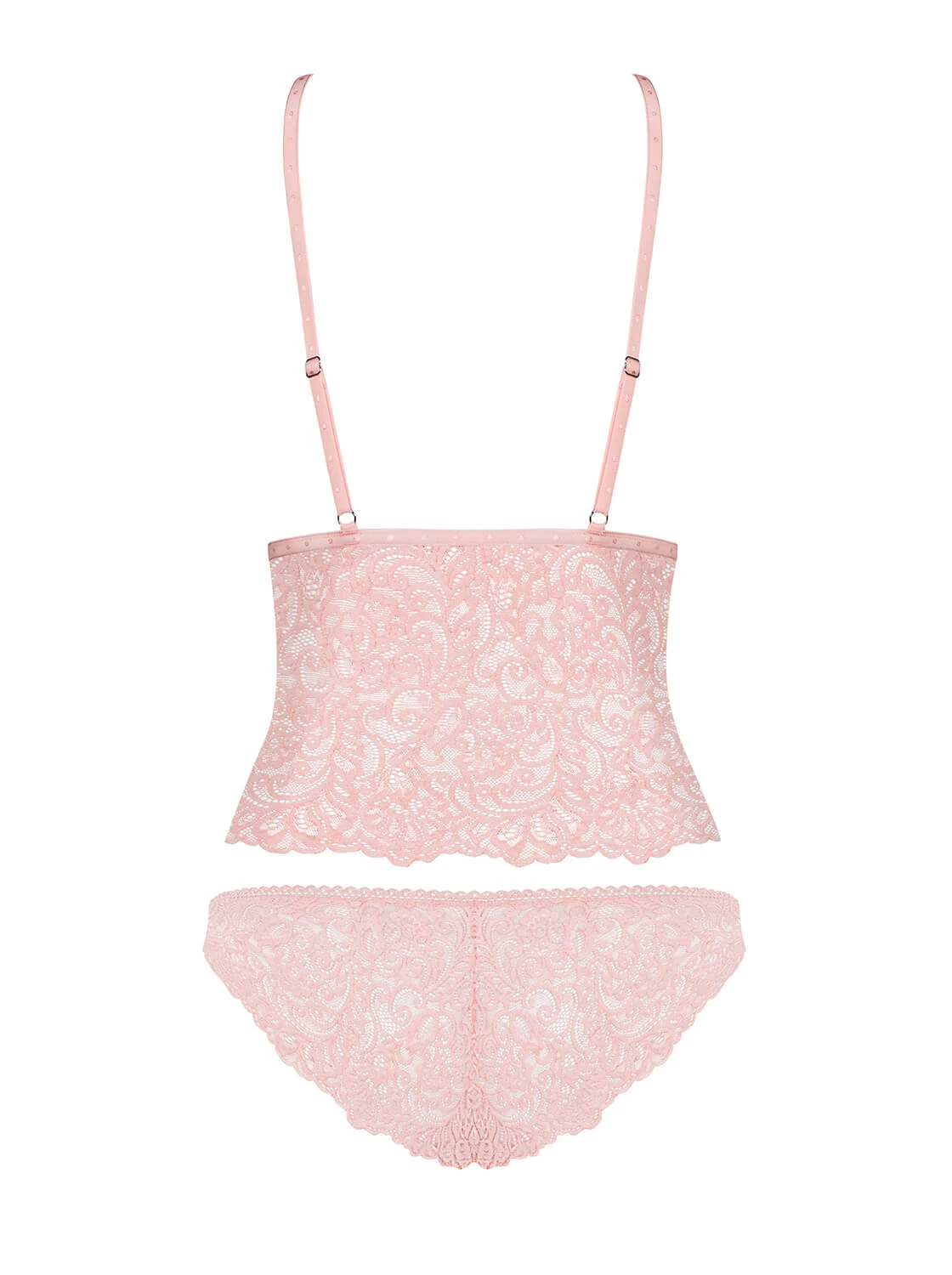 Top & Panties mit Multistretch Spitze