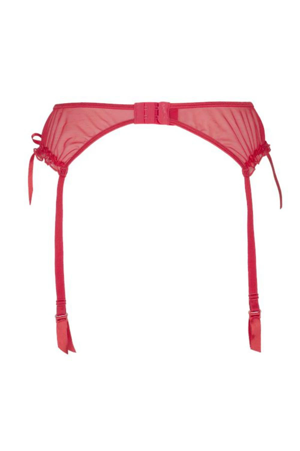 Axami Plus-Size Tüll Strumpfgürtel rot Axami Plus-Size Tüll Strumpfgürtel rot