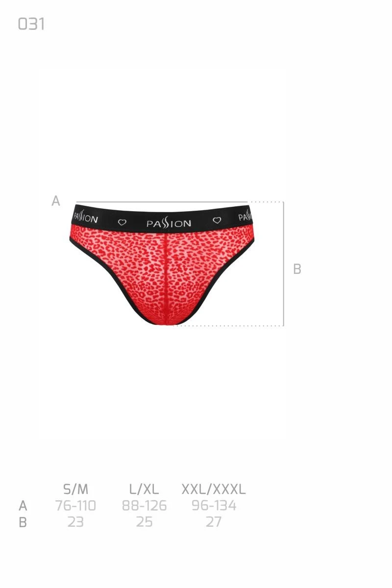 Herren Slip 031 aus feinem Netz von Passion Menswear