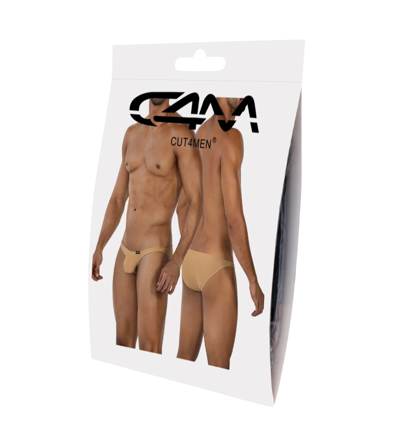 Sand Goldener Micro Brief C4MSPX01, sportlicher Style, perfekter Sitz und maskuline Details im Signature-Look von CUT4MEN