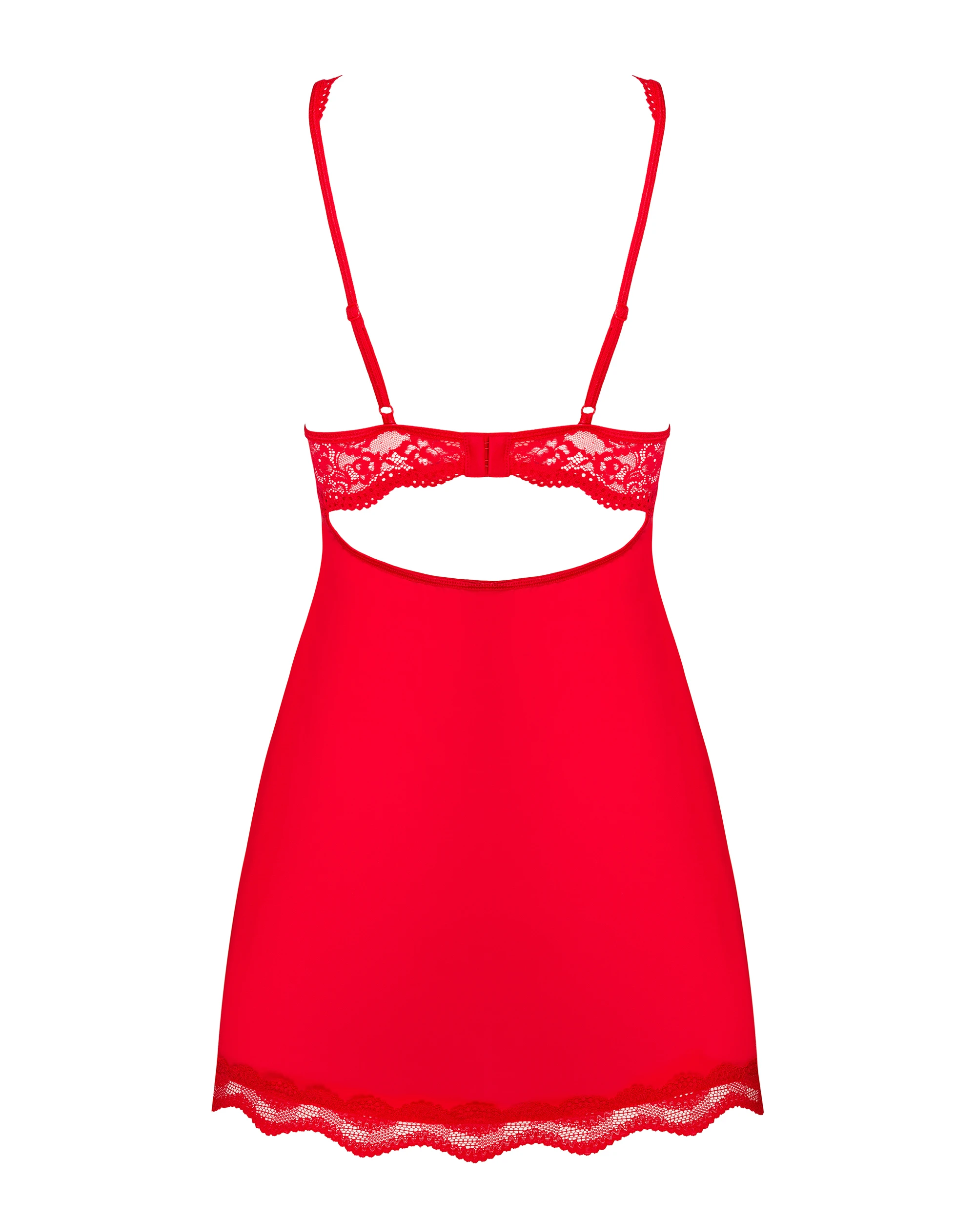 Weiches Babydoll mit Softcups und passendem String von Obsessive