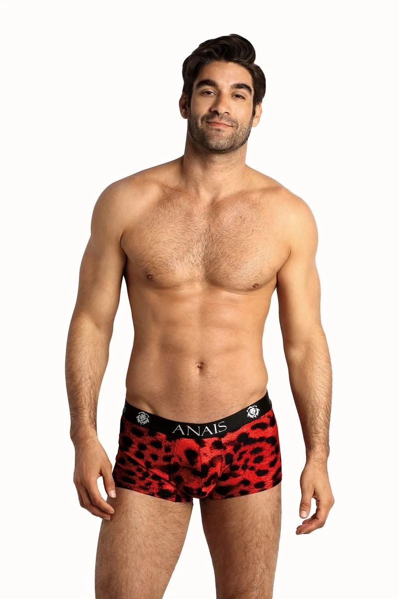 Herren Boxer Shorts 052819 blickdicht mit Animal Print von Anais for Men