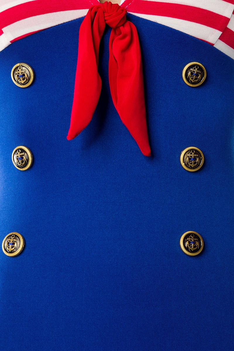Süßes Marine Kleid ohne Matrosenmütze