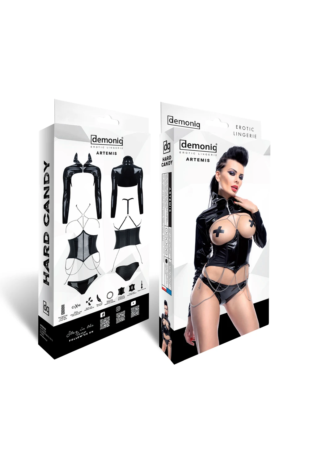 Wetlook Korsett ouvert
