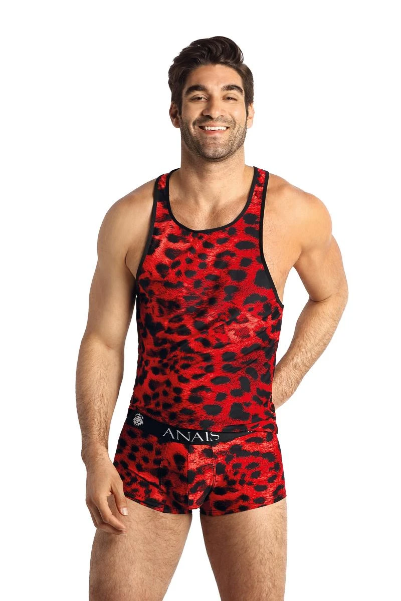 Herren Tank Top 053562 mit Animal Print von Anais for Men