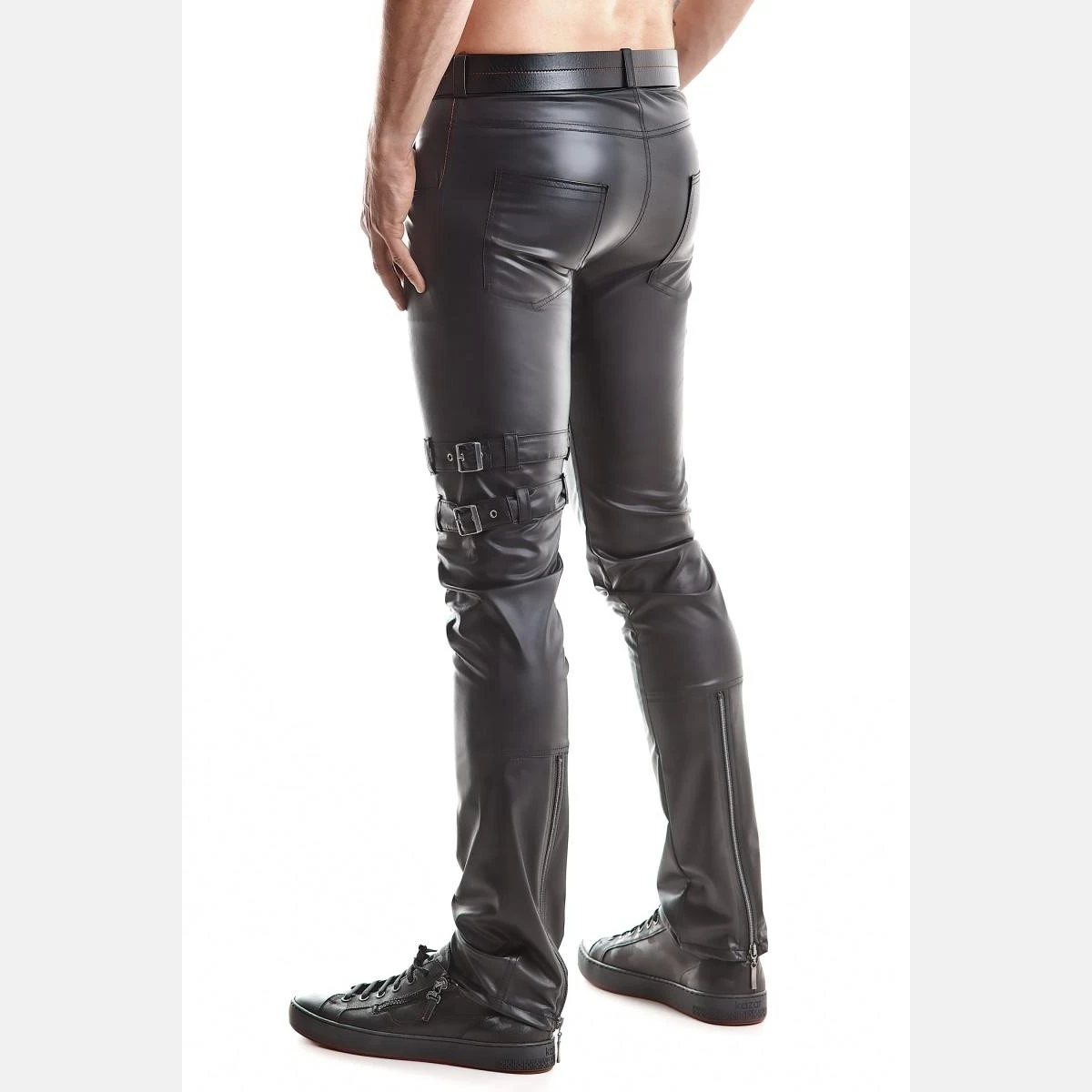 Herren Hose lang mit dekorativen Reißverschlüssen von Regnes Fetish Planet Herren Hose lang mit dekorativen Reißverschlüssen von Regnes Fetish Planet