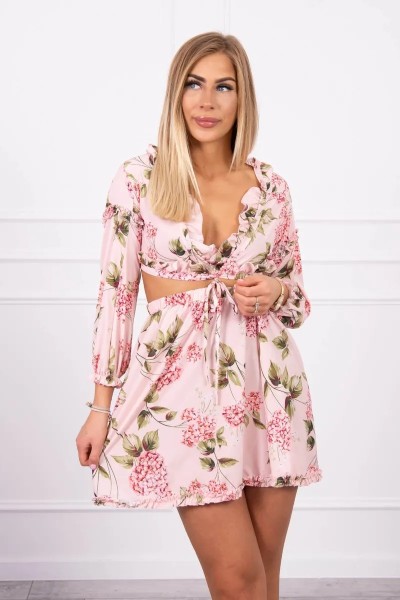 Hot 2in1 Party-Outfit mit Flower-Print