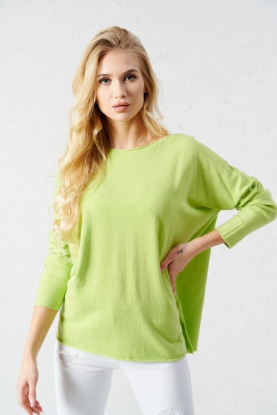Casual Oversize Langarm Feinstrick Pullover