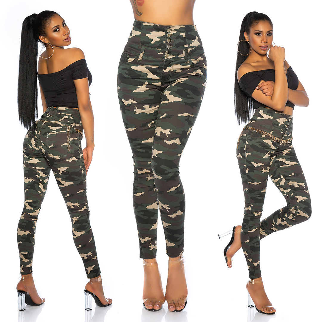 camouflage trouser