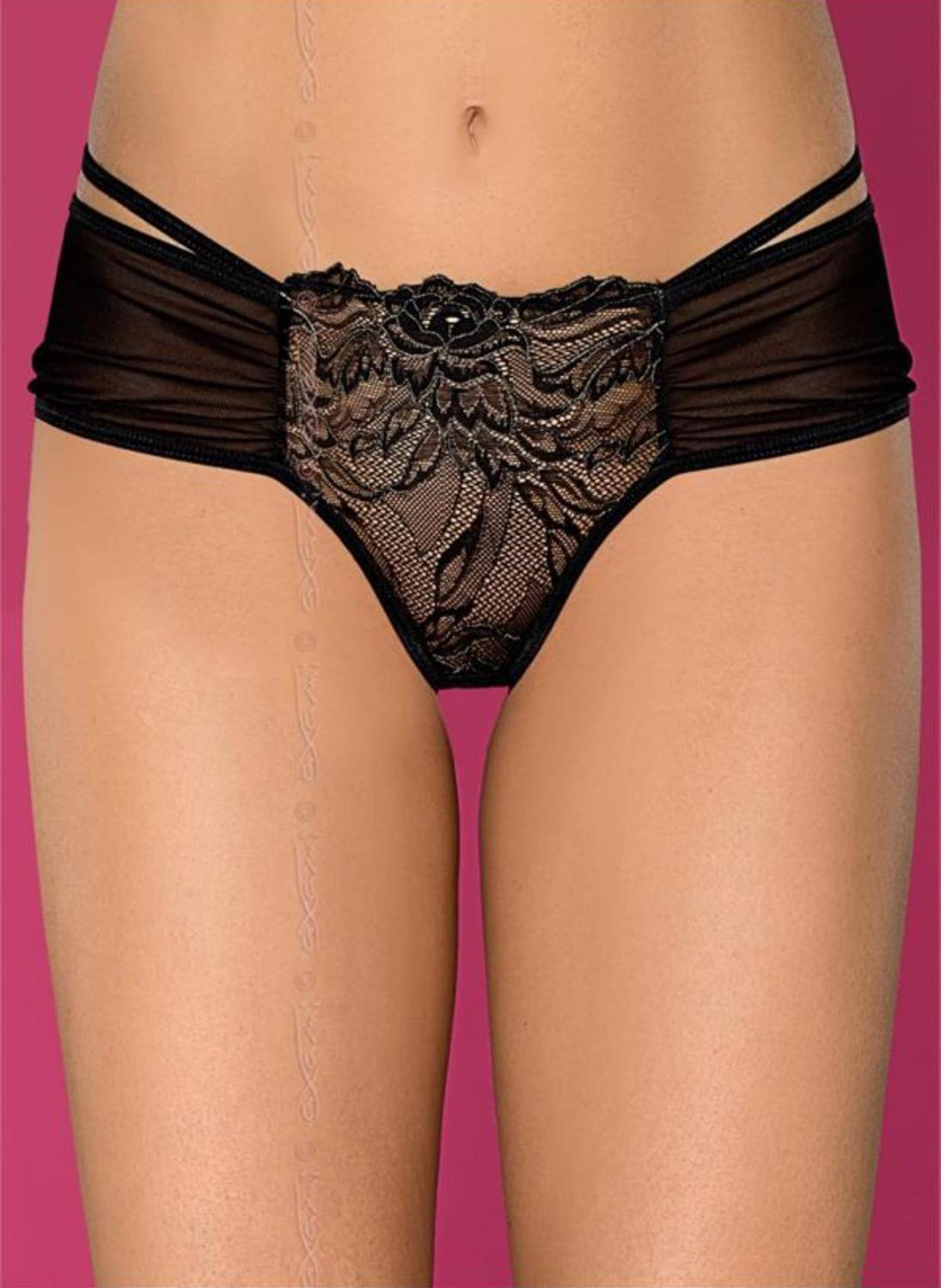 Axami Unterwäsche schwarz Slip Spitze