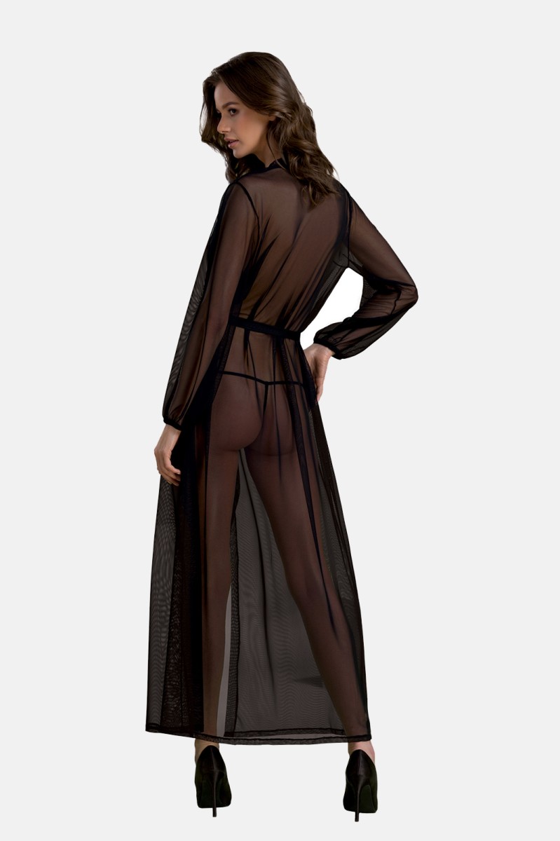 Albornoz Largo Pa596660 Transparente De Passion