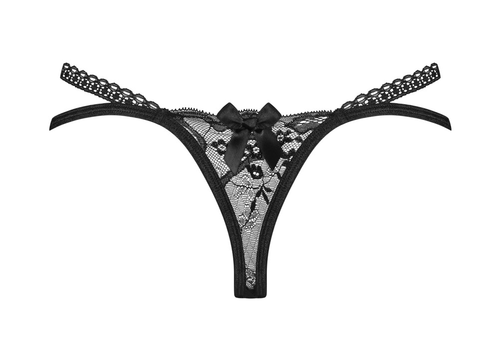 Obsessive Blomentis String, Erotische Lingerie Unterwäsche, mit schönen  - Bild 5 von 5